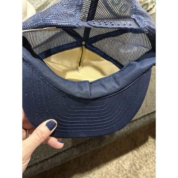 Vintage Central Intelligence Agency San Sun Foam Mesh Trucker Hat Snapback NWOT - Picture 6 of 9